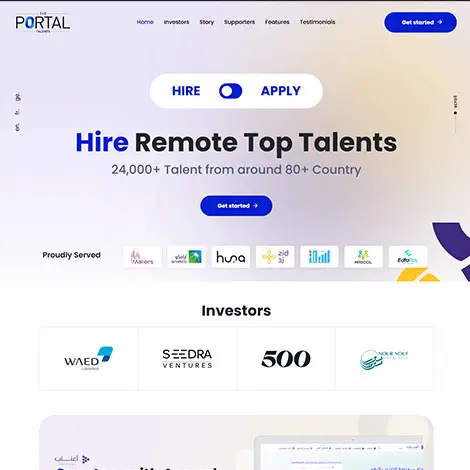 Portfolios 62 Portal Talents